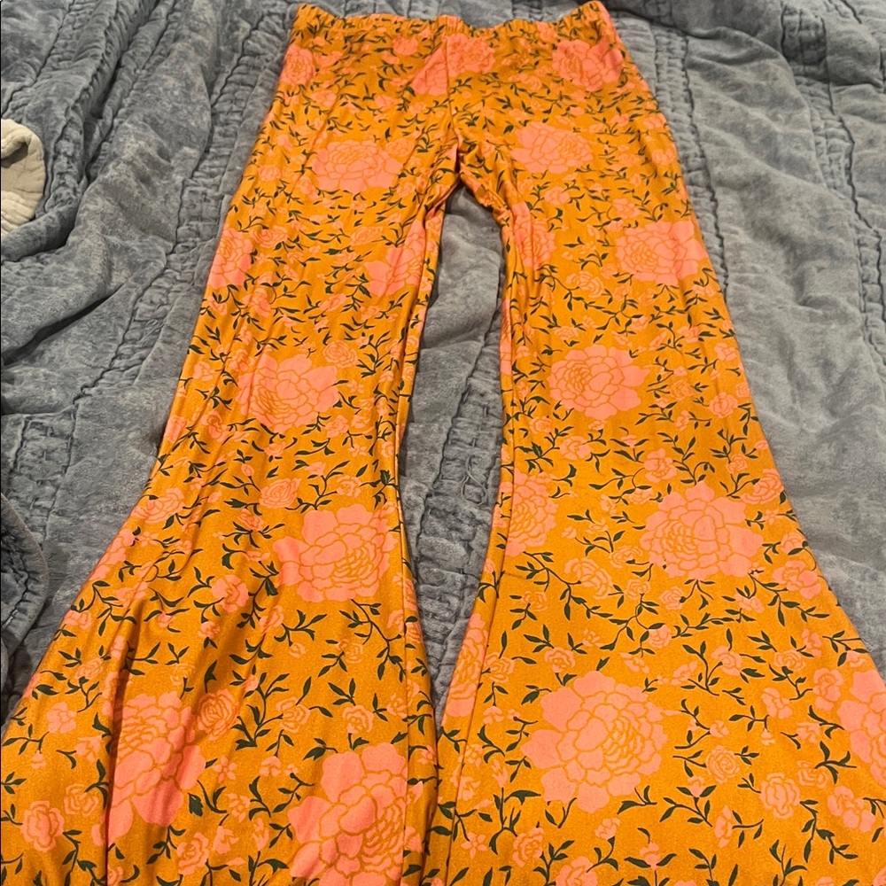 Novella Royale Orange and Pink Flora Janis bells Copper Flamenco